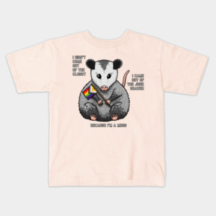 I'm A Mess Opossum Kids T-Shirt