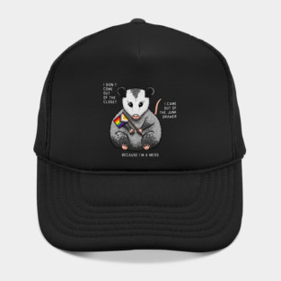 I'm A Mess Opossum Hat