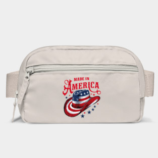 Made in America Patriotic Western Cowboy Hat Bag