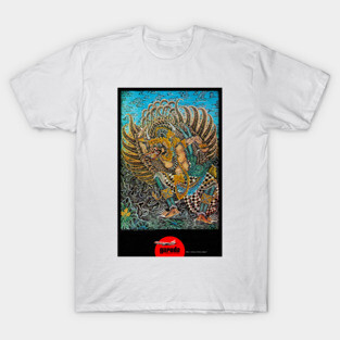 Vintage Travel Poster Indonesia Airlines T-Shirt