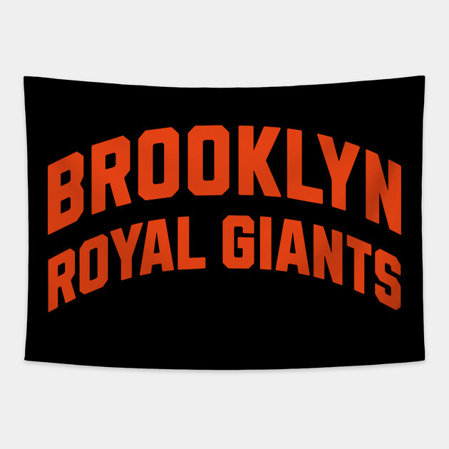Brooklyn Royal Giants - Negro League Baseball Tapestry by UrbanLifeApparel