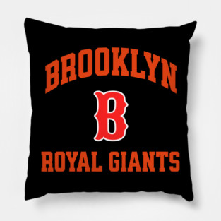 Brooklyn Royal Giants Negro League Baseball Pillow