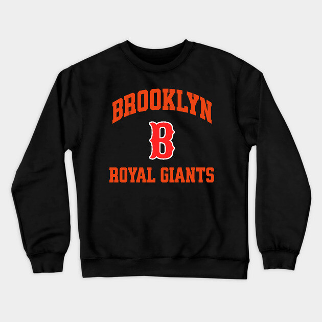 Brooklyn Royal Giants Negro League Baseball Crewneck Sweatshirt by UrbanLifeApparel