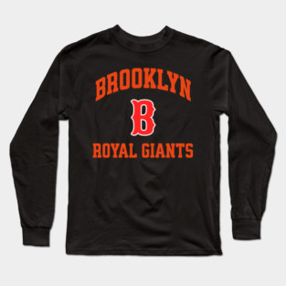 Brooklyn Royal Giants Negro League Baseball Long Sleeve T-Shirt