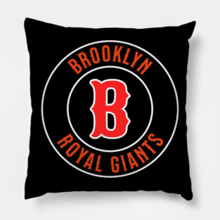 The Brooklyn Royal Giants Negro League Baseball Pillow