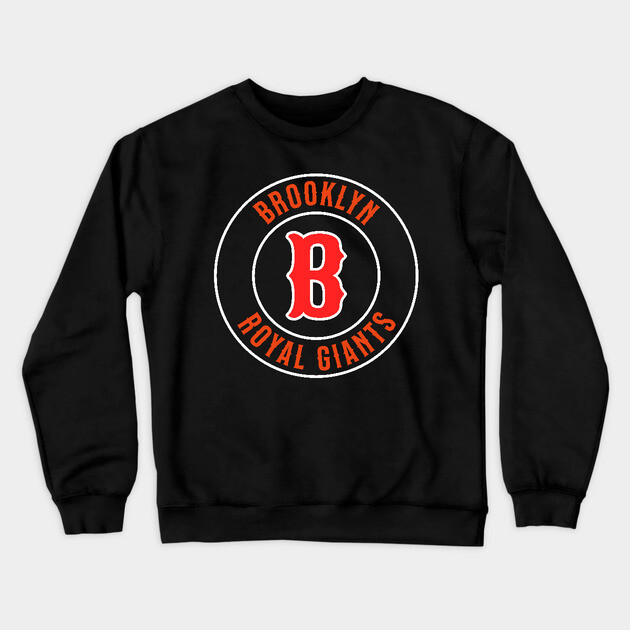 The Brooklyn Royal Giants Negro League Baseball Crewneck Sweatshirt by UrbanLifeApparel