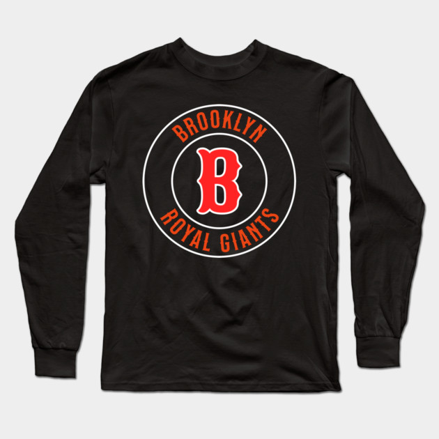 The Brooklyn Royal Giants Negro League Baseball Long Sleeve T-Shirt by UrbanLifeApparel