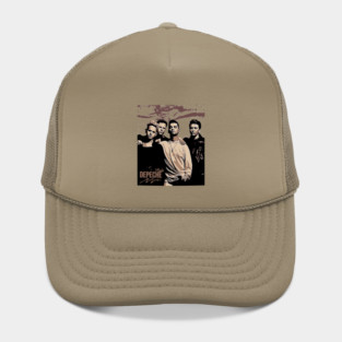 Depeche mode //Brown Vintage Hat
