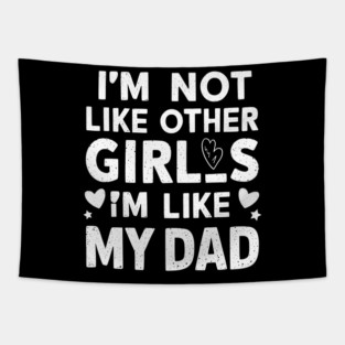 Daddy's Girl Tapestry