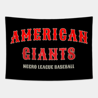Chicago American Giants - Negro League Baseball Tapestry