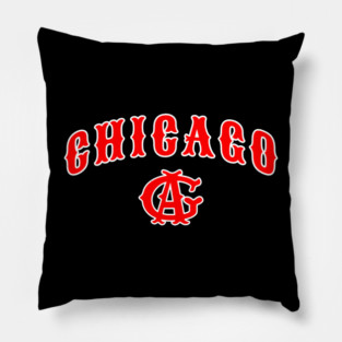 Chicago American Giants Negro League Baseball Pillow