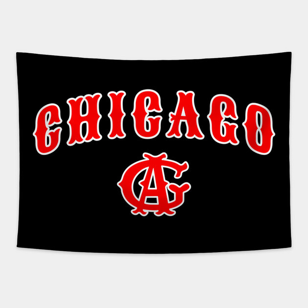 Chicago American Giants Negro League Baseball Tapestry by UrbanLifeApparel