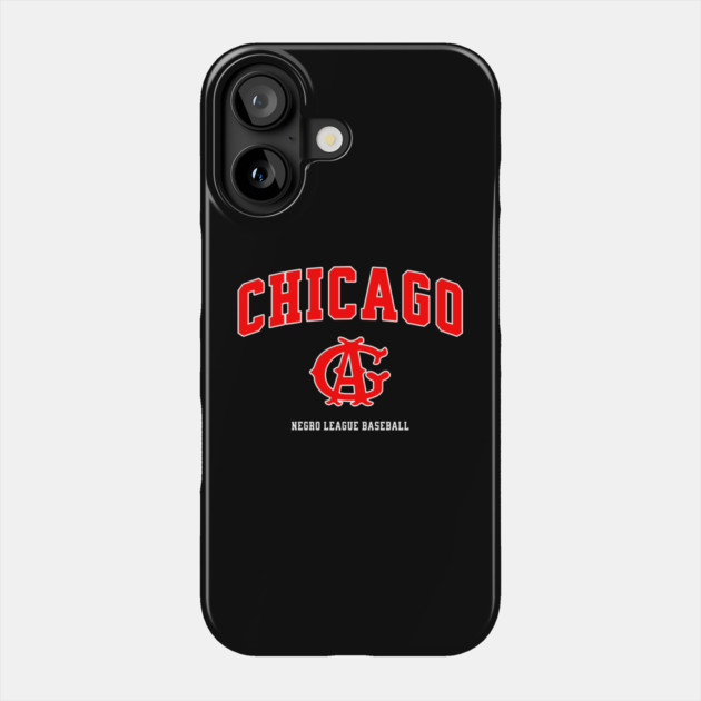 The Chicago American Giants Negro League Baseball Phone Case by UrbanLifeApparel