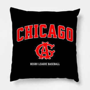 The Chicago American Giants Negro League Baseball Pillow