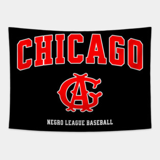 The Chicago American Giants Negro League Baseball Tapestry