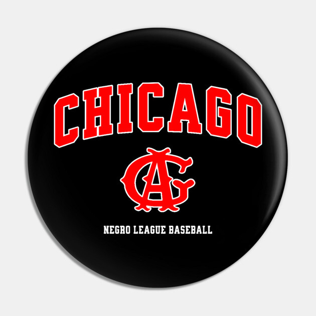 The Chicago American Giants Negro League Baseball Pin by UrbanLifeApparel