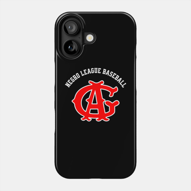 The Chicago American Giants Logo Negro League Baseball Phone Case by UrbanLifeApparel