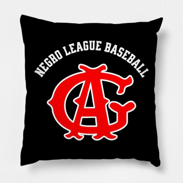 The Chicago American Giants Logo Negro League Baseball Pillow by UrbanLifeApparel