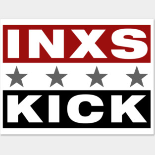 INXS kick Posters and Art