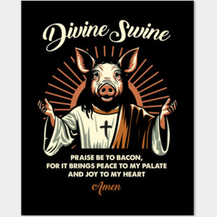 DIVINE SWINE Posters and Art