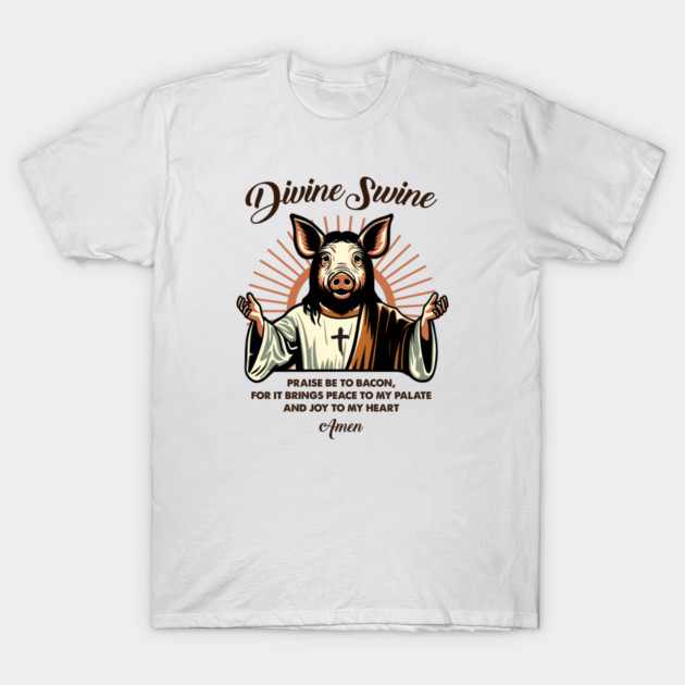 DIVINE SWINE T-Shirt by artslaves