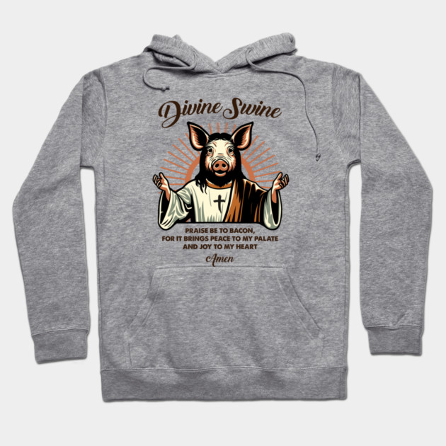 DIVINE SWINE Hoodie by artslaves