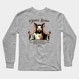 DIVINE SWINE Long Sleeve T-Shirt