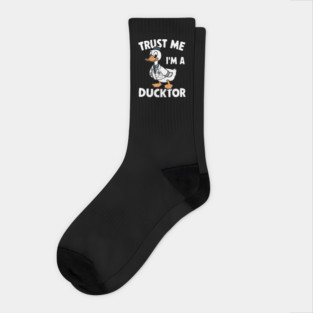 Trust Me, I'm a Ducktor Socks