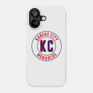 KC - Kansas City Monarchs Negro League Baseball Phone Case