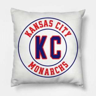 KC - Kansas City Monarchs Negro League Baseball Pillow