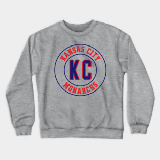 KC - Kansas City Monarchs Negro League Baseball Crewneck Sweatshirt