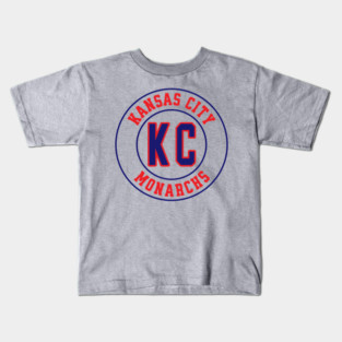 KC - Kansas City Monarchs Negro League Baseball Kids T-Shirt