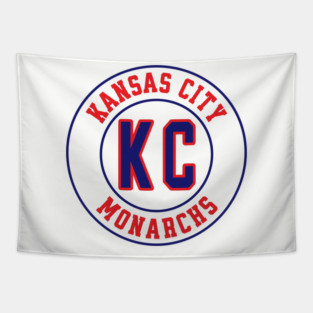 KC - Kansas City Monarchs Negro League Baseball Tapestry
