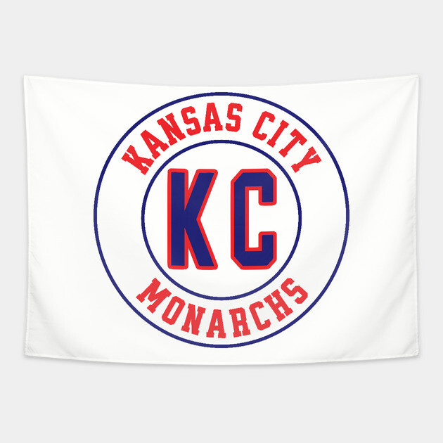 KC - Kansas City Monarchs Negro League Baseball Tapestry by UrbanLifeApparel