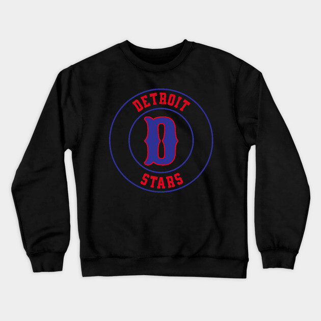 The Detroit Stars Negro League Baseball Crewneck Sweatshirt by UrbanLifeApparel