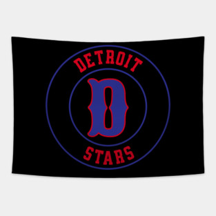 The Detroit Stars Negro League Baseball Tapestry