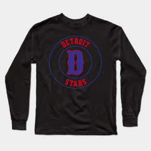 The Detroit Stars Negro League Baseball Long Sleeve T-Shirt