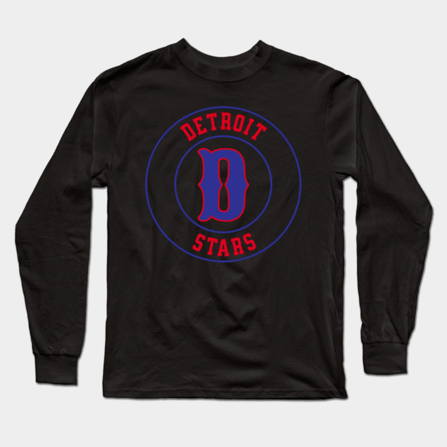 The Detroit Stars Negro League Baseball Long Sleeve T-Shirt by UrbanLifeApparel