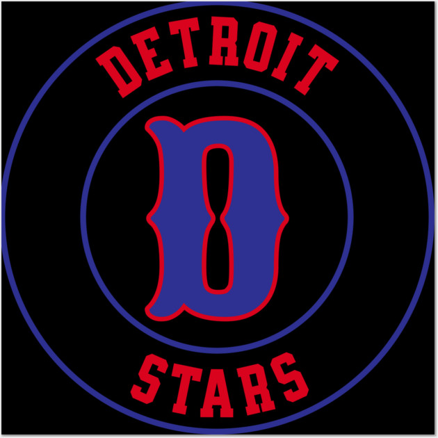 The Detroit Stars Negro League Baseball Wall Art by UrbanLifeApparel