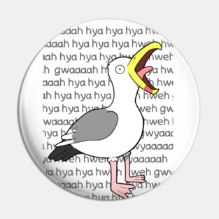 Screaming Seagull Pin