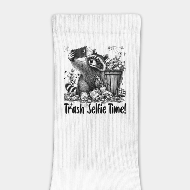 Funny Racoon Selfie by JessArty