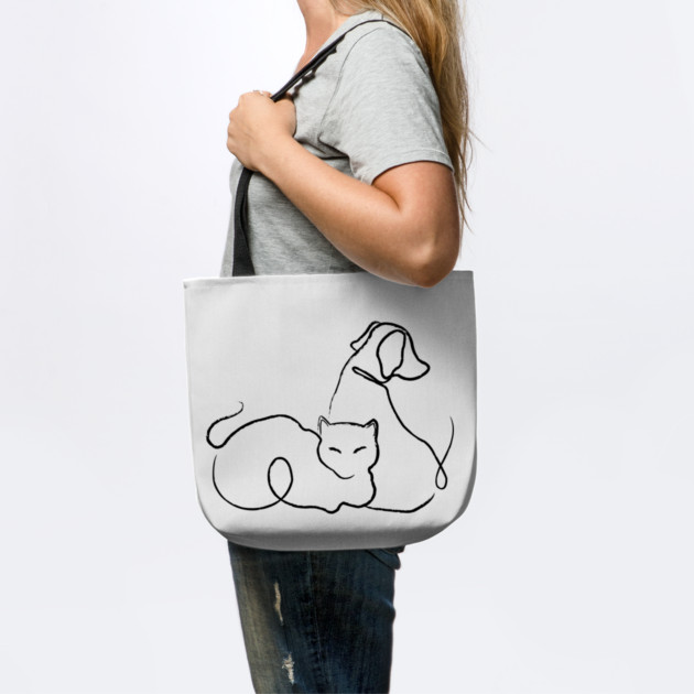 Cat and Dog Simple by DickinsonDesign