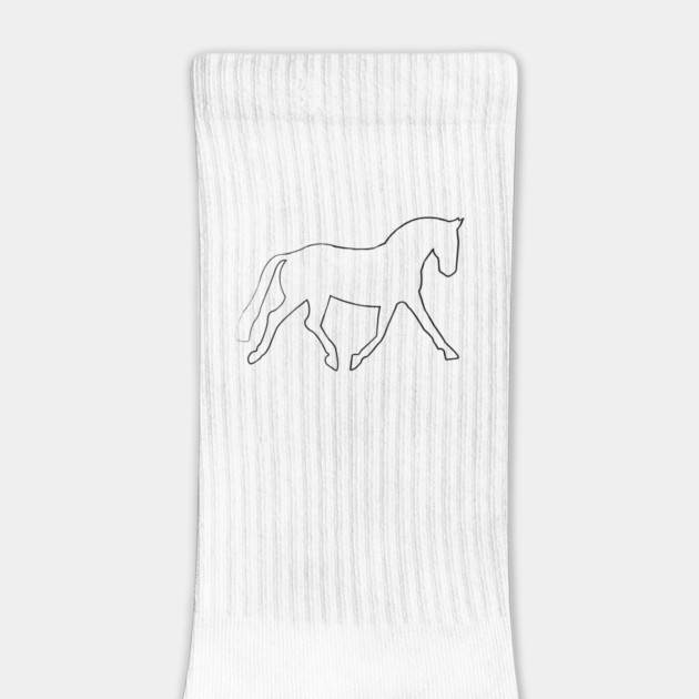 Dressage Line Art by DickinsonDesign