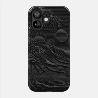 Unknown Pleasures: The Great Wave Phone Case