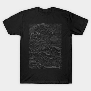 Unknown Pleasures: The Great Wave T-Shirt