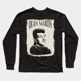 Vintage Dean Martin Long Sleeve T-Shirt