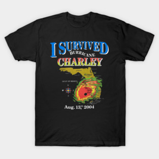 I Survived Hurricane Charley T-Shirt