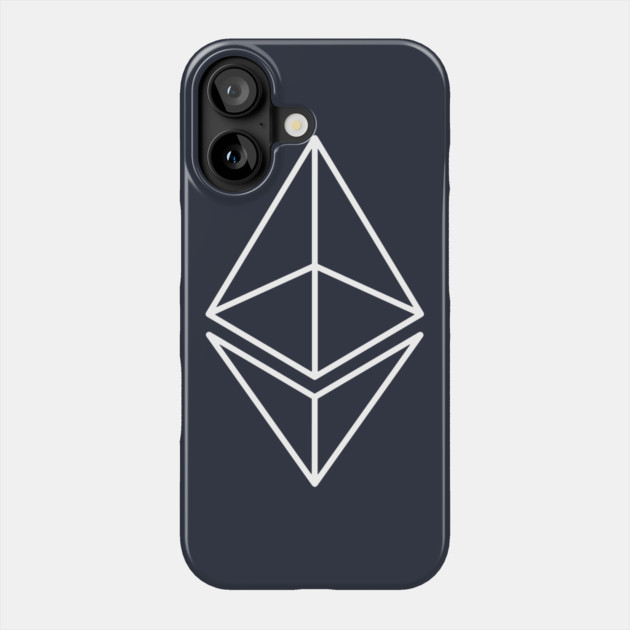Ethereum Phone Case by dumbshirts
