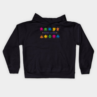 Retro gamer Kids Hoodie