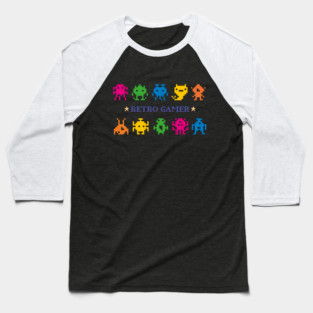 Retro gamer Baseball T-Shirt